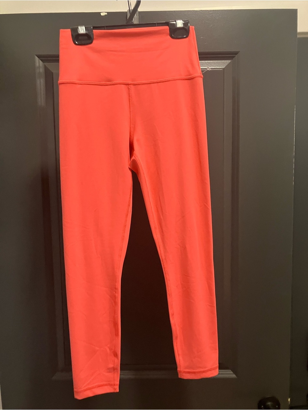 Athleta Bright Coral High-Rise Leggings